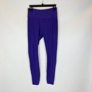 NWOT Victoria's Secret Legging M On Point Flow Purple  B1635